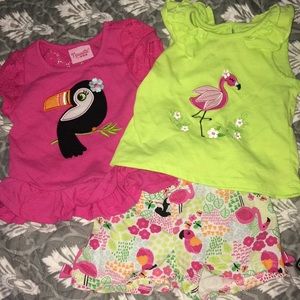 3-piece shirt set by Nannette